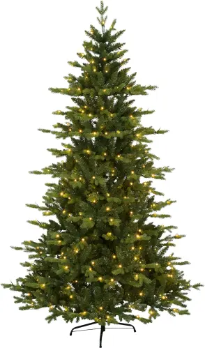 Julgran med belysning - Lillsylen - 180 cm - 270 lampor - Inomhus & Utomhusbruk - www.frokenfraken.se