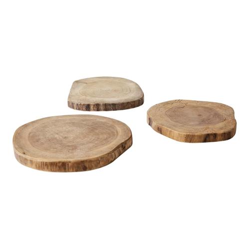Skärbräda - Natur - Organiska unika former - 20 x 18 x 2 cm - www.frokenfraken.se