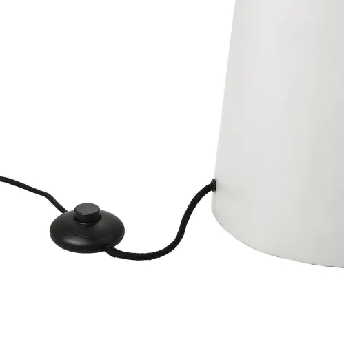 Golvlampa - Svamp - Vit - Ø22/48 x 120 cm - www.frokenfraken.se