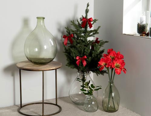 Hänge - Rosett - Satin - Röd - 1st - 10 x 12 cm - www.frokenfraken.se