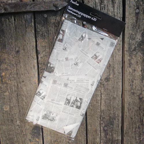 Serveringspapper 20-pack - www.frokenfraken.se