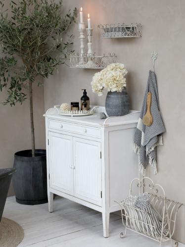 Hyllor/ Blomlådor - 3 storlekar - Antik Creme - 14 x 62,5 x 26 cm - www.frokenfraken.se