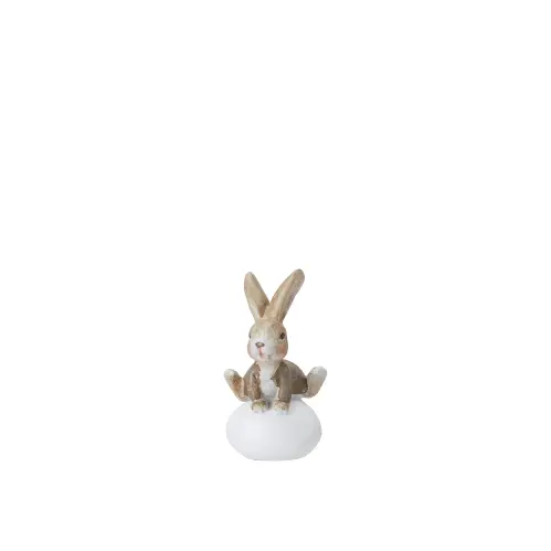 Kanin med ägg - 1 st - 9 cm - www.frokenfraken.se