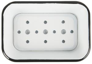 Tvålkopp - Emalj - 16,7 x 11,6 cm - www.frokenfraken.se