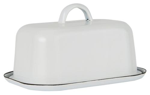 Smörbox - Emalj - 18,5 x 13,2 cm - www.frokenfraken.se