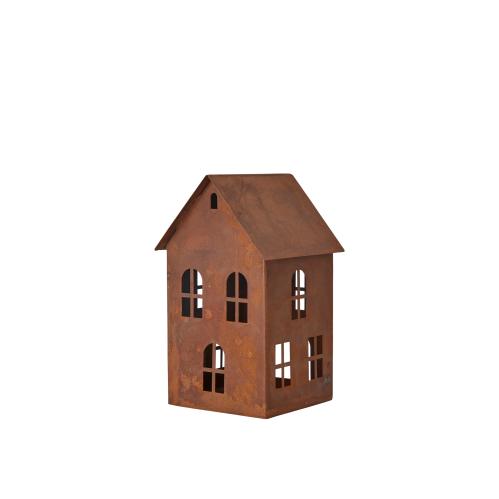 Ljuslykta/Marschallhållare - Hus Rost - 2 storlekar - 13 x 21 cm, 9 x 11 cm - www.frokenfraken.se