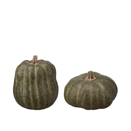 Pumpa - Grön - 1 st - Dekoration - 18 x 21 - www.frokenfraken.se