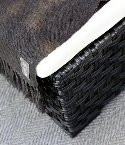 Solsäng - Artwood ORLANDO - Classic Black - Inkl dyna - www.frokenfraken.se
