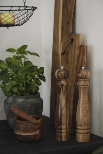 Pepparkvarn - Acacia wood - 32 x Ø6 cm - www.frokenfraken.se