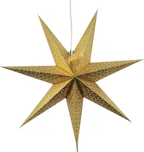 Adventsstjärna - Papper Dot - 70 cm - www.frokenfraken.se