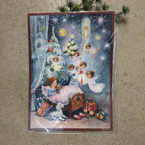 Adventskalender - A3 - Skyddsänglar - www.frokenfraken.se
