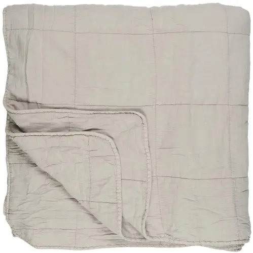 Överkast - Dubbelsäng - Ash Grey - 240 x 240 cm - www.frokenfraken.se
