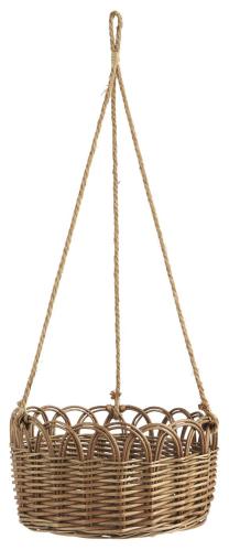 Hängande korg - Med rep - 15/70 x Ø30 cm - www.frokenfraken.se