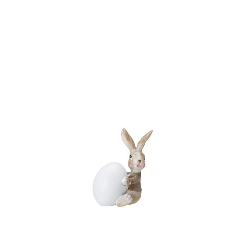 Kanin med ägg - 1 st - 9 cm - www.frokenfraken.se