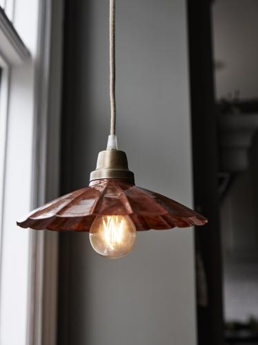 Fönsterlampa - Ester - Terracotta - 24 cm - www.frokenfraken.se