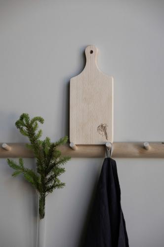 Skärbräda med handtag - Madicken - Kapitel 1 - 21 × 12 × 2 cm - www.frokenfraken.se