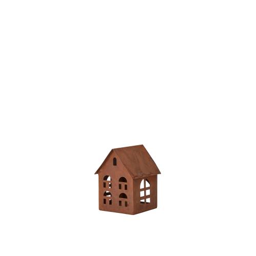Ljuslykta/Marschallhållare - Hus Rost - 2 storlekar - 13 x 21 cm, 9 x 11 cm - www.frokenfraken.se