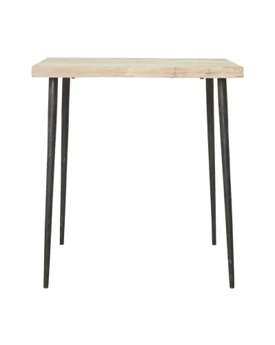 Matbord för två - Mangoträ/Järn - 76 x 70 cm - www.frokenfraken.se