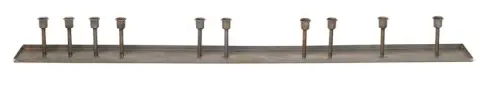 Ljusstake - Bordsljusstake 10 ljus - 120 x 12 cm - www.frokenfraken.se
