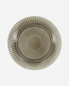 Middagstallrik - Pleat Grå/Brun - 12-Pack - Ø27 cm - www.frokenfraken.se