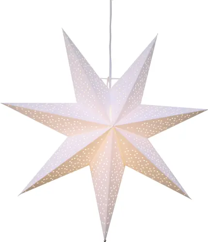 Adventsstjärna - Papper Dot - 54 cm - www.frokenfraken.se