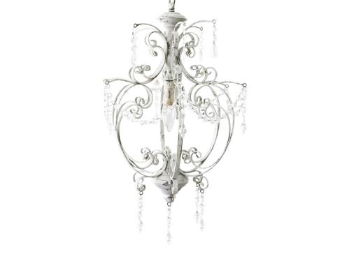 Kristallkrona - Antik Vit - H52 x Ø31 cm - www.frokenfraken.se
