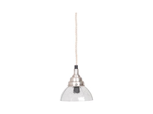 Lampa - Fönsterlampa i glas med slipningar - Ø17 cm - www.frokenfraken.se