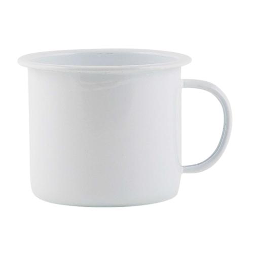 Mugg - Emalj Vit - www.frokenfraken.se