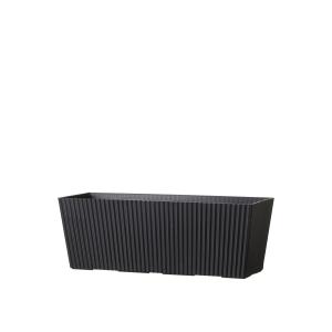 Kruka - Svart - Stripe - 45 cm - www.frokenfraken.se
