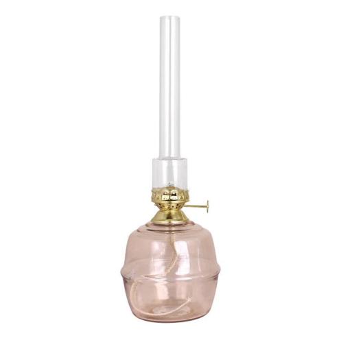 Fotogenlampa - Majken - Stor - Askrosa/Mässing - Ø12 x 35 cm - www.frokenfraken.se