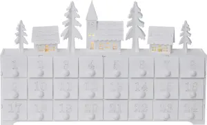Adventskalender - Paketkalender med lådor - 22,5 cm - www.frokenfraken.se