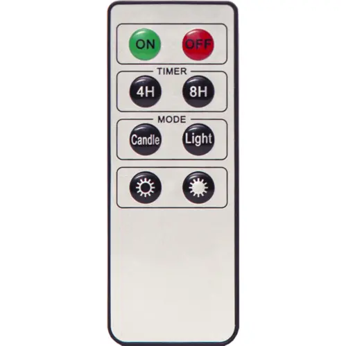 Batteriljus - Antikljus med hållare - 8 st - LED - 31 cm - www.frokenfraken.se