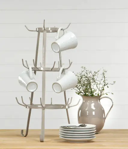 Kanna - Emalj Sandfärgad - 18 cm - www.frokenfraken.se