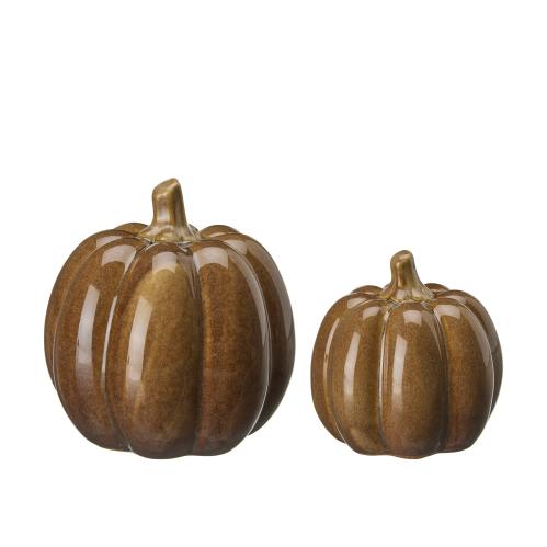Pumpa - Brun - Judy - 2 ST - Ø13, Ø10 cm - www.frokenfraken.se
