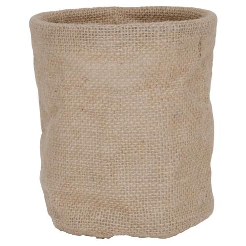 Kruka/Påse - Jute - Ø13 x 15 cm - www.frokenfraken.se