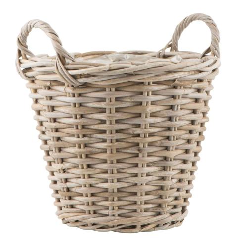 Korg - Gråbrun - 31 x Ø 30 cm - www.frokenfraken.se