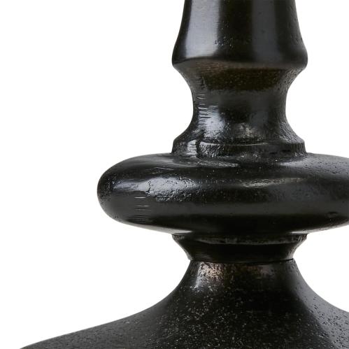 Ljusstake S - Mörkbrun - Ø12 x 32 cm - www.frokenfraken.se