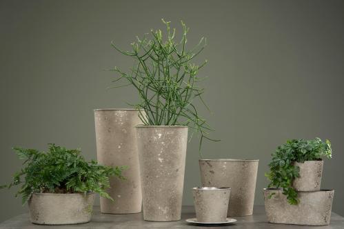 Kruka/Vas - Mud - 19 x 12.5 x 33 cm - www.frokenfraken.se