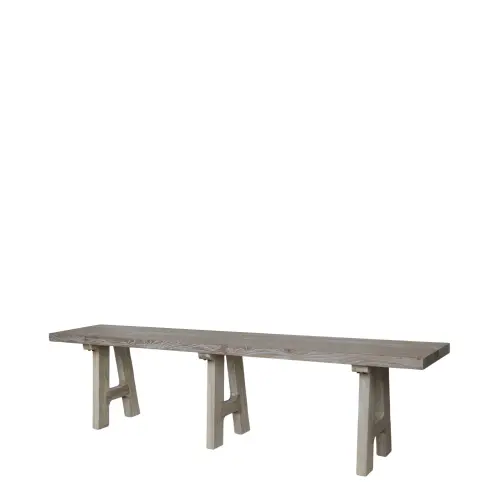 Bänk - Natur Trä - 45 x 180 x 32 cm - www.frokenfraken.se