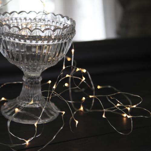 Ljusslinga - Dew Drop - Batteridriven - 400 cm - www.frokenfraken.se