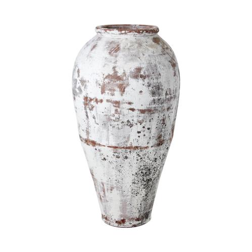 Kruka - Urna Vit - Ø36 x 74 cm - www.frokenfraken.se