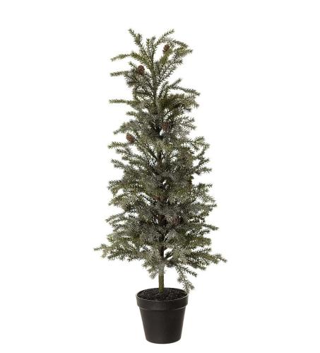 Gran med is - Grön - 70 cm - www.frokenfraken.se