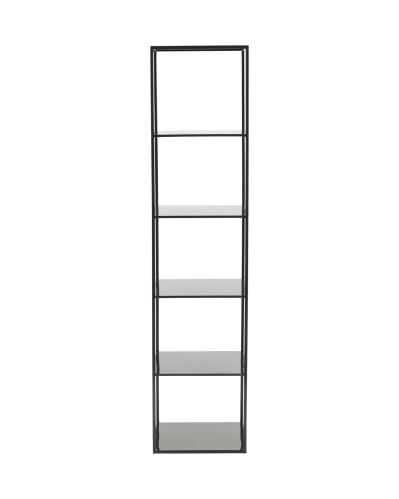 Hylla i stål - Svart - 35 x 150 cm - www.frokenfraken.se