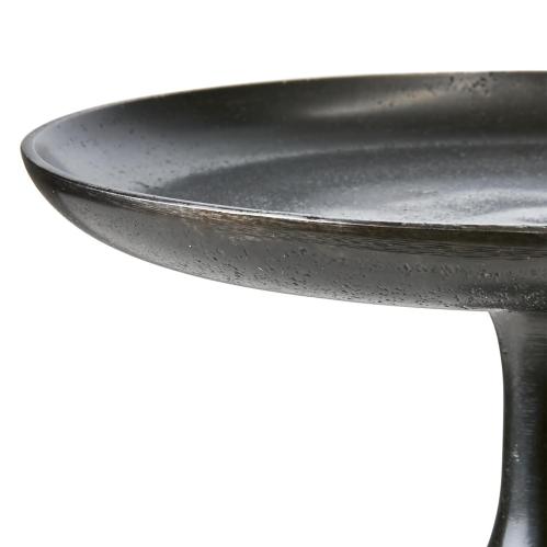 Ljusstake S - Mörkbrun - Ø12 x 32 cm - www.frokenfraken.se