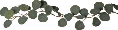 Ljusslinga - eucalyptus - 20 lampor - 180 cm - www.frokenfraken.se
