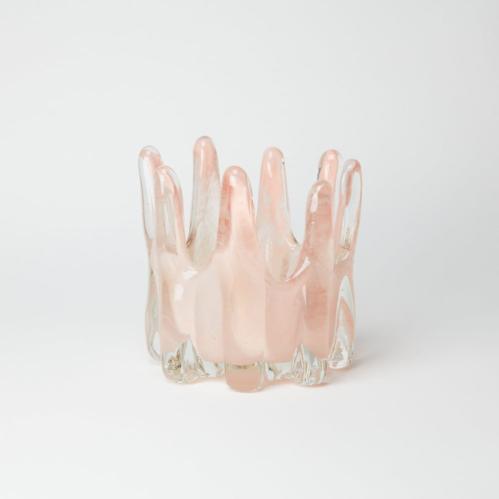 Ljuslykta Helix - Rosa - 14 cm - www.frokenfraken.se