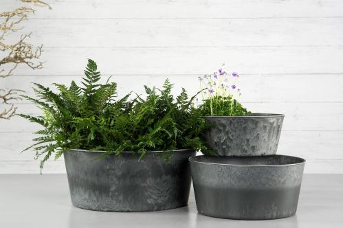 Kruka - Concrete - 29 x 24 x 13 cm - www.frokenfraken.se