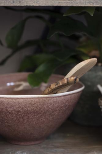 Skål - stor - plommon - Dunes - Ø24 X 12 CM - www.frokenfraken.se