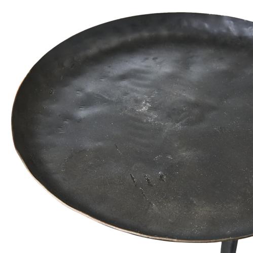 Ljusstake med tving - Svart - Ø17 x 24 cm - www.frokenfraken.se