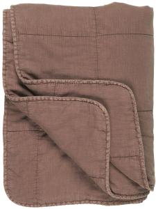 Pläd - coral almond - 180 x 130 cm - www.frokenfraken.se